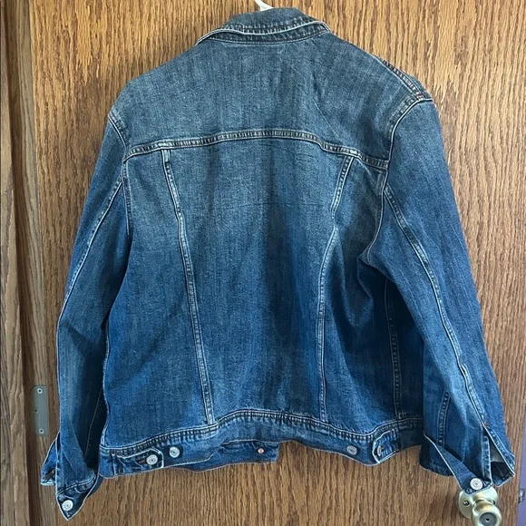 Old Navy Dark Blue Denim Jacket - Picture 4 of 4